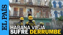 Derrumbe en La Habana Vieja