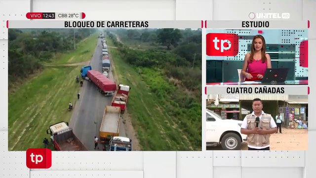 Bloqueo en Cuatro Cañadas: Comisión de Gobierno no estuvo a la hora marcada para iniciar diálogo con transportistas
