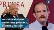 Confirma AMLO que será Ruy López Riadura subsecretario de Salud, en sustitución de López-Gatell