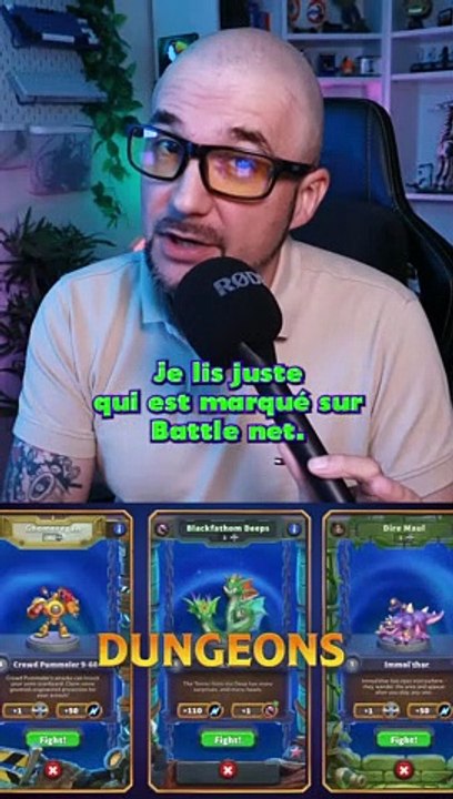 blizzard va sortir un nouveau jeu sur l'univers de warcraft !