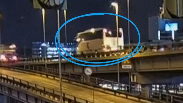 Bus tombé d’un pont à Venise : les images d'une caméra de vidéosurveillance dévoilées