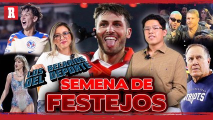 América LÍDER, Canelo ENFIESTADO, TAYLORMANÍA en NFL y Santi a lo GRANDE | Los Becarios del Deporte