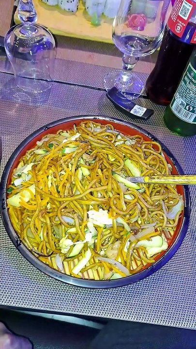oui je mange très fort