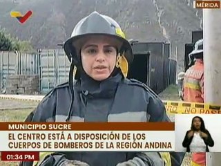 Mérida | Centro de entrenamiento de bomberos activo para la capacitación optima del mcpio. Sucre