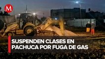 Por fuga de gas, suspenden clases en Pachuca, Hidalgo