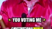 THANKS FOR VOTING ME SHORTS MOTIVATIONAL VIDEO | DWAYNE JOHNSON