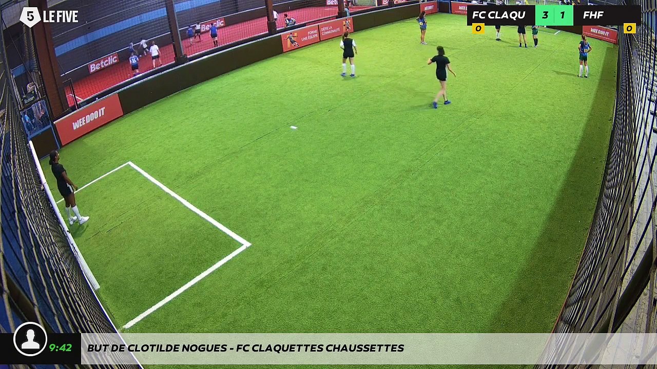 But de Clotilde Nogues - FC CLAQUETTES CHAUSSETTES