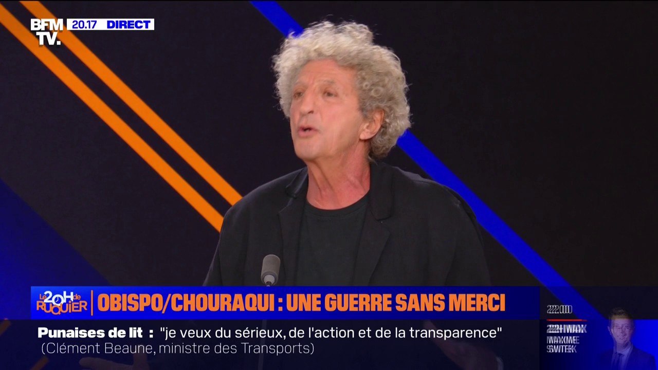 Nouvelle version des "10 Commandements" de Pascal Obispo: "Qu'il fasse autre chose!", réagit le metteur en scène de l'œuvre originale, Élie Chouraqui