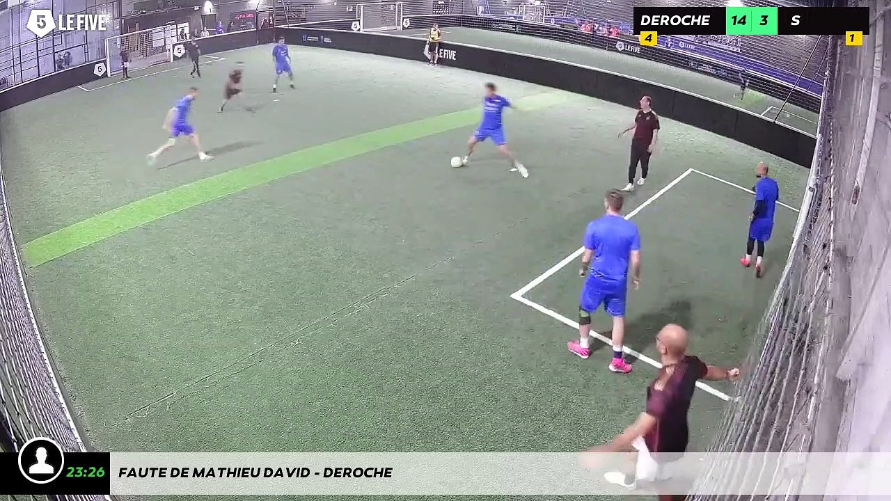 Faute de Mathieu DAVID - Deroche