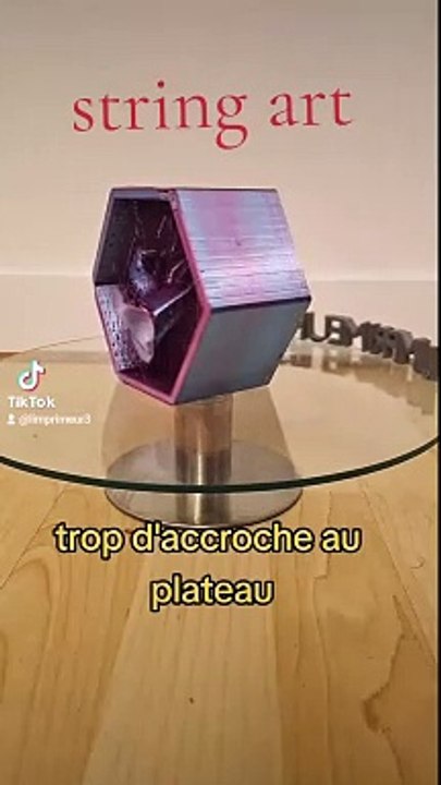 trop  d'adhérence sur la main , ce qui a tous gaché #worldofprinting  #imprimeur3d  #impression3d  #impression3dfrance