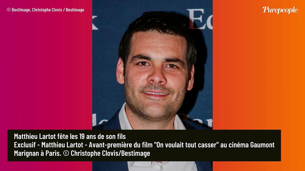Matthieu Lartot fête les 19 ans de son fils Noah, beau gosse rugbyman, qui lui ressemble beaucoup !