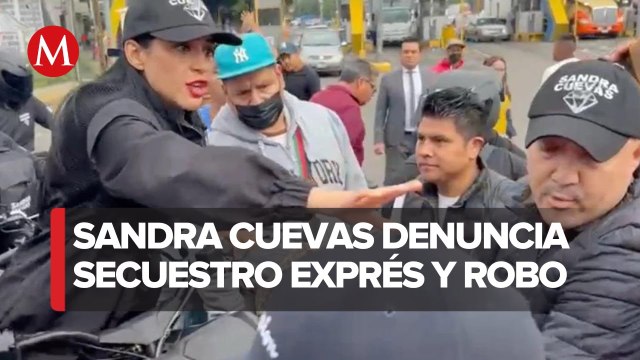 Difunden video de la agresión a Sandra Cuevas en la Central de Abastos, Iztapalapa