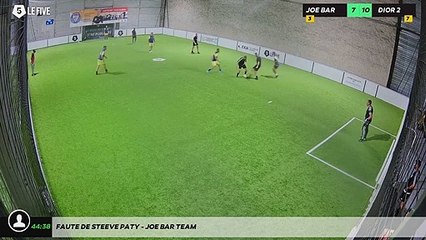 Faute de steeve Paty - JOE BAR TEAM
