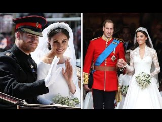 Royal wedding clash as Kate and William beat Meghan and Harry to take crown