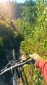 Cyclists Descends Beautiful Ridgeline Trail in Belgium