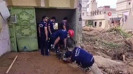 Les pompiers de Manisa poursuivent leurs efforts de cicatrisation des plaies en Libye