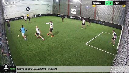 Faute de Lucas Llorente - THELEM