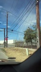 Family Watches Dust Devil Form in San Antonio
