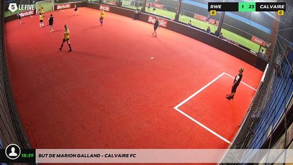 But de Marion Galland - Calvaire FC