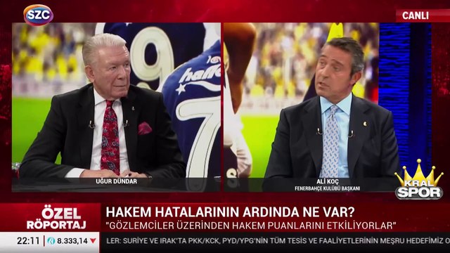 Ali Koç'tan hakemlere sert eleştiri: Maçlarımıza gelemeyecek noktaya gelirler