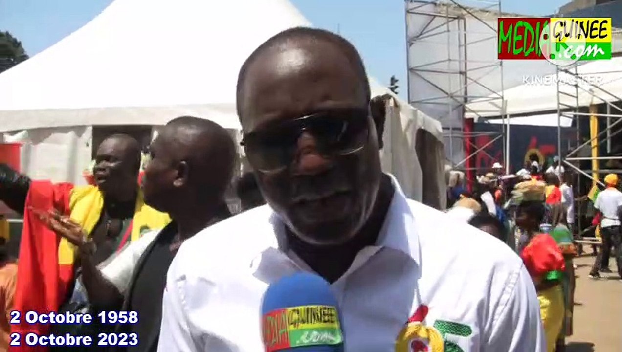 Fête du 2 octobre : réactions de Yacine, Komara, ambassadeur du Maroc, Bah Oury, Faya, ministre Magassouba…