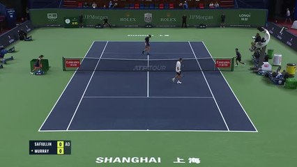 Shanghai - Safiullin élimine Murray sans forcer