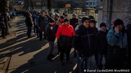 Nicht jeder wehrpflichtige Ukrainer ist bereit zu kämpfen