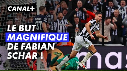 La frappe de fou de Schär pleine lucarne ! - Newcastle / PSG - Ligue des Champions 2023-24 (J2)