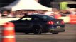 Vaughn Gittin Jr Drift Demo at Sema  in a 2011 Ford Mustang GT