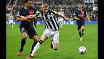 VIDEO: Paris piétiné par les Magpies pour le retour de la C1 à St James' Park