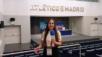 Víctor Francos, Álvaro Morata y Koke Resurrección, tras el Atlético de Madrid 3-2 Feyenoord