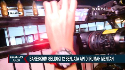 Bareskrim Polri Periksa Temuan 12 Senjata Api di Rumah Dinas Syahrul Yasin Limpo