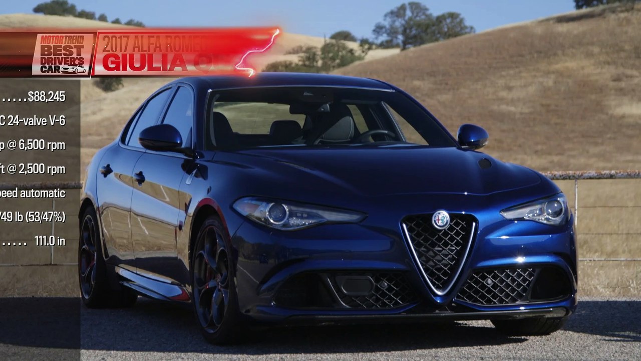 2017 Alfa Romeo Giulia Quadrifoglio Hot Lap! ...
