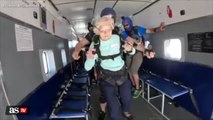 104-year-old grandmother breaks skydiving Guinness World Record