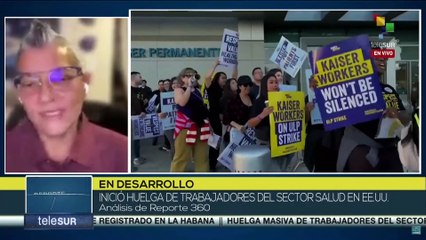 Lisbeth Meléndez: La huelga de los trabajadores de Kaiser Permanente tiene gran importancia