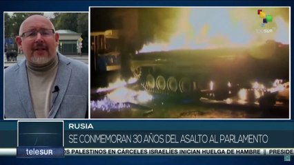 Rusia: Se conmemoran 30 años del asalto al Parlamento por orden del expresidente Borís Yeltsin