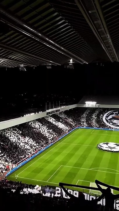 Amazing work by Newcastle fans in the Champions League match against Paris Saint-Germain | 04-10-2023 |