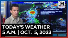 Today's Weather, 5 A.M. | Oct. 5, 2023