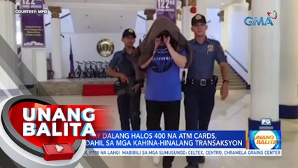 Briton na may dalang halos 400 na ATM cards, arestado dahil sa mga kahina-hinalang transakyon | UB