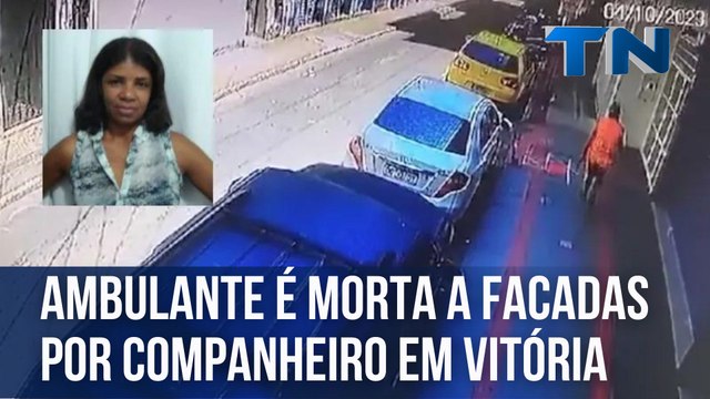 Ambulante é morta a facadas por companheiro no Centro de Vitória