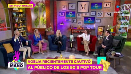 EN VIVO ¡Noelia CONFIESA que Kabah y JNS la trataron mal en los 90’s Pop Tour!