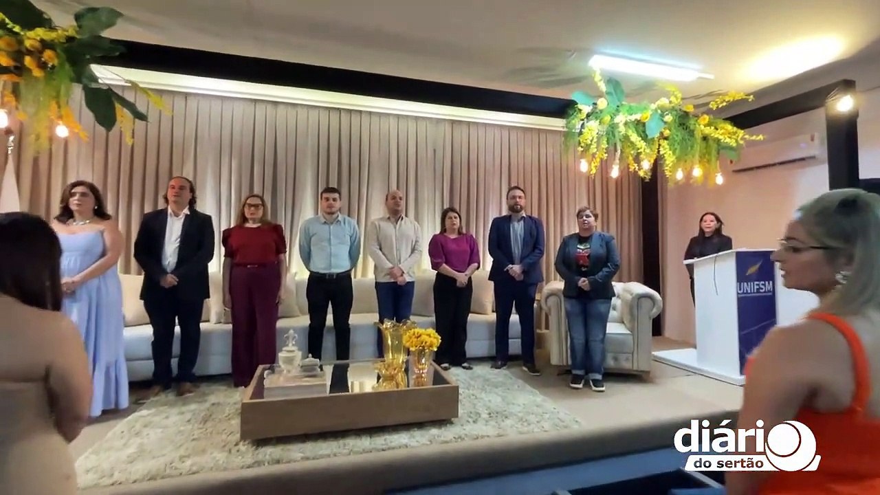 Emoção marca a cerimônia do jaleco na recepção de novos alunos dos cursos de saúde do UNIFSM