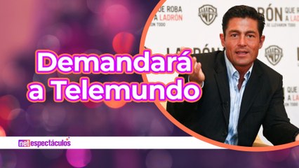 Fernando Colunga demandará a Telemundo