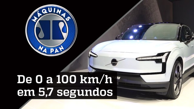Máquinas na Pan faz um 360º pelo novo carro 100% elétrico da Volvo: EX30