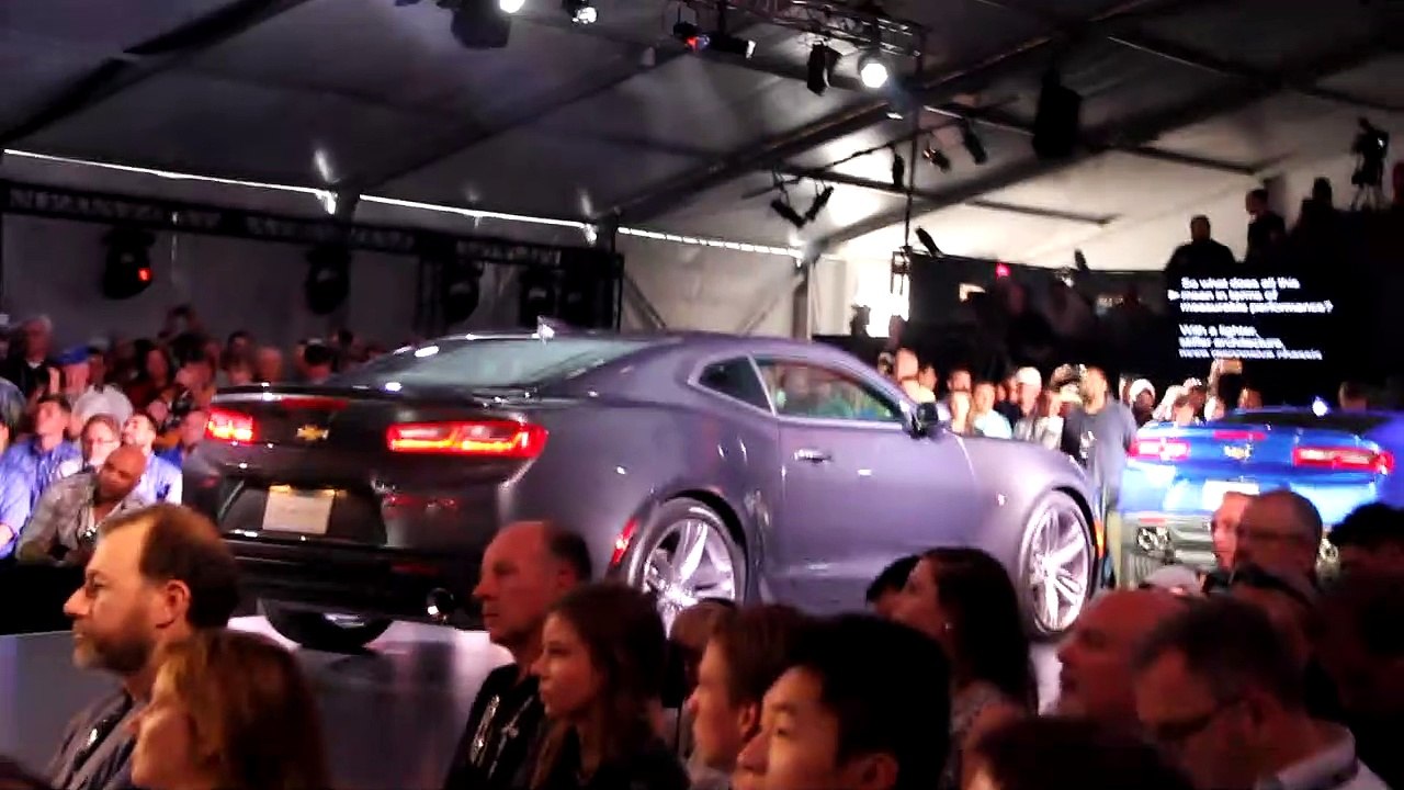 2016 Camaro Reveal With Mark Ruess