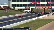 Rich Frost Smashes the Guardrail at Hot Rod Drag Week 2011