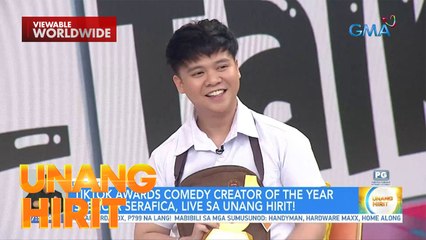 Tik-Talk: Morning oppa, nakipag-collab sa Comedy Creator of the Year sa Tiktok Awards 2023 | Unang Hirit