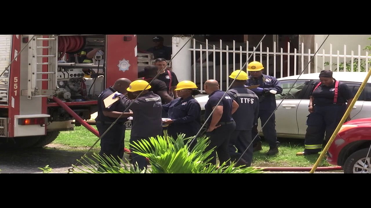 TODDLER DIES IN FIRE