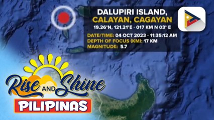 Panayam kay Calayan, Cagayan Mayor Joseph Llopis kaugnay sa lindol sa lugar