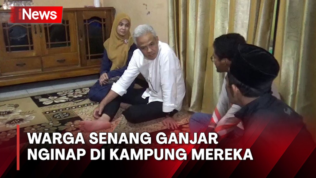 Bacapres Ganjar Pranowo Bermalam di Rumah Warga Cianjur